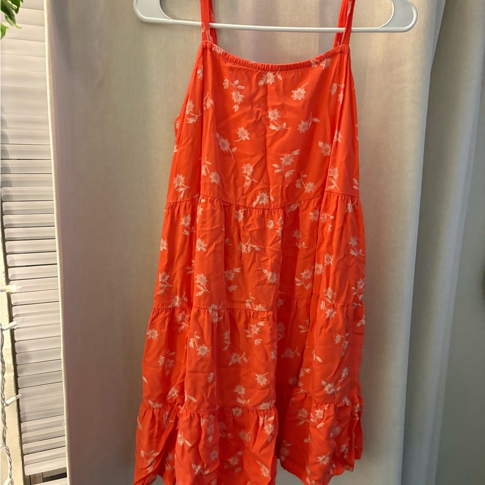 Old Navy Coral Floral Dress